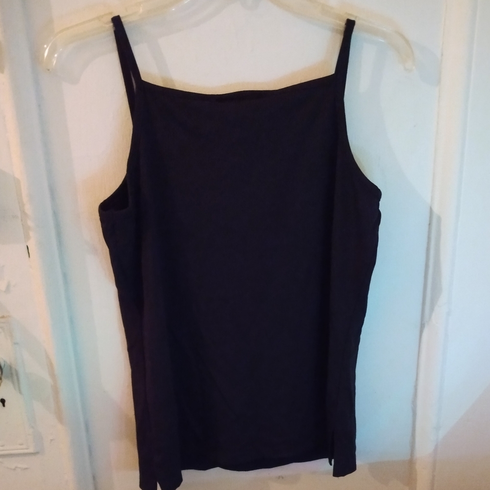 Lord and Taylor Black Tank Top